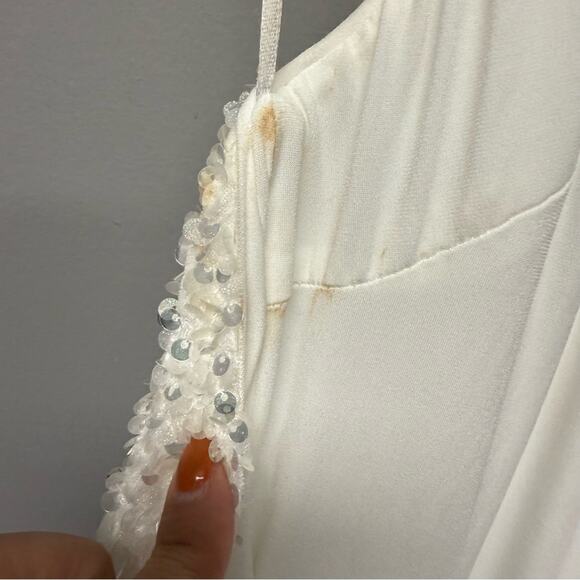 Helsi Brice Halter Sequin Column Maxi Dress - Picture 10 of 10